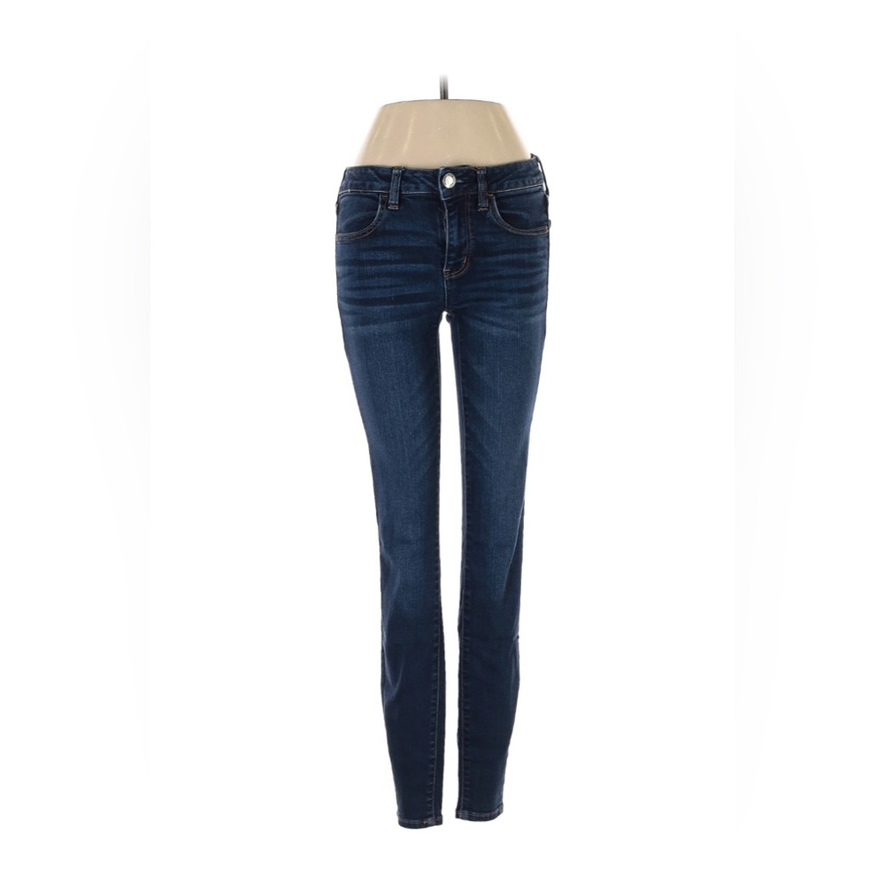 American Eagle Dark Blue Skinny Jeans